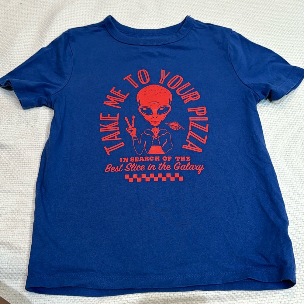 GAP Kids: t shirt, blue, size S, perfect condition.